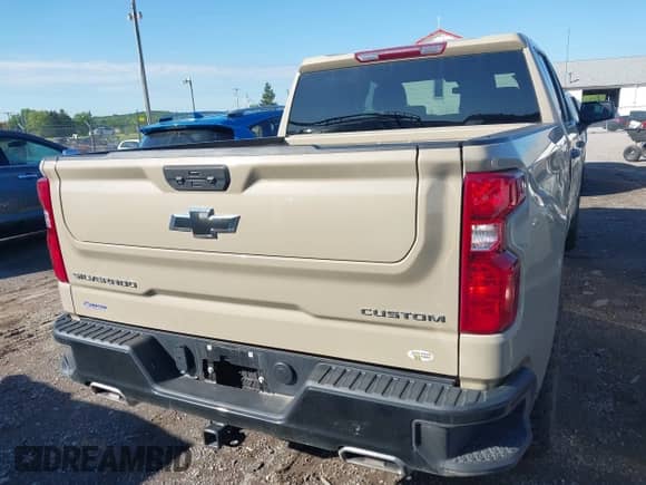 2022 Chevrolet Silverado 1500 Custom Trail Boss with VIN 3GCPDCED7NG682474, listed as a IAAI auction lot 42160845 with 19,528 mi miles and . Bid and sale history available at DreamBid. Image 16.