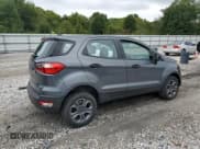 ✅ 2020 Ford EcoSport S • VIN: MAJ6S3FL3LC324575 • Lot: 81683695. Wystawiony na Copart z przebiegiem 39 818 mil. Bezpłatny archiwum sprzedaży aukcyjnych z USA i szczegółowy raport historii pojazdu na DreamBid. Zdjęcie 3.
