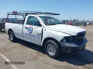 2017 Ram 1500 Tradesman with VIN 3C6JR6DG6HG521775, listed as a IAAI auction lot 42366832 with 156,734 mi miles and . Bid and sale history available at DreamBid. Image 1.