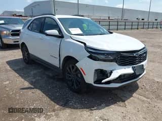 2023 Chevrolet Equinox RS с VIN 3GNAXMEG8PL104267, выставлен на аукционе IAAI как лот 42515534 с пробегом 51 501 миль миль и . История ставок и продаж доступна на DreamBid. Изображение 1.
