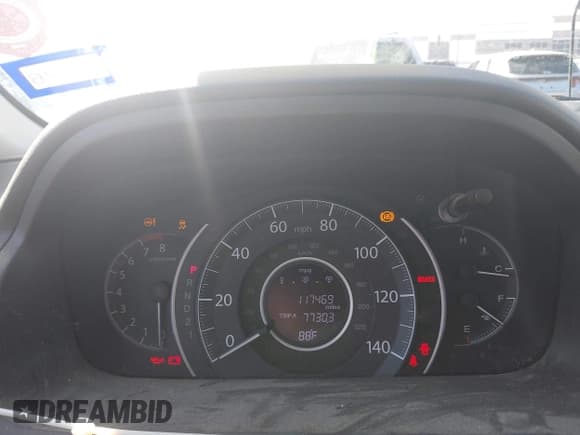 ✅ 2012 Honda CR-V EX-L • VIN: 2HKRM4H70CH624716 • Lot: 43366883. Listed on IAAI with 117,469 mi. Free auction sales archive from the USA and detailed vehicle history report at DreamBid. Image 7.