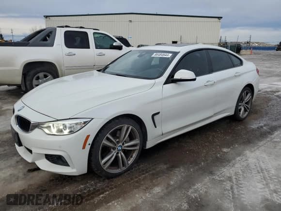 ✅ 2016 BMW 4 Series 435i xDrive • VIN: WBA4B3C58GG344694 • Lot: 86484644. Listed on Copart with 102,908 mi. Free auction sales archive from the USA and detailed vehicle history report at DreamBid. Image 1.