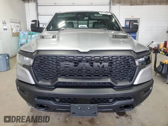 2025 Ram 1500 Rebel с VIN 1C6SRFLP8SN618979, выставлен на аукционе Copart как лот 68716295 с пробегом 10 487 миль миль и Списание • Salvage title. История ставок и продаж доступна на DreamBid. Изображение 5.