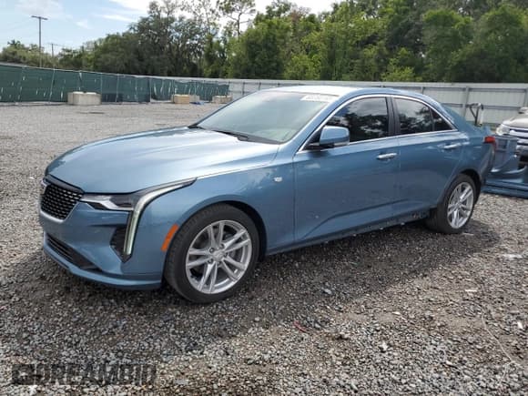 ✅ 2023 Cadillac CT4 Luxury • VIN: 1G6DA5RK6P0155911 • Лот: 65760195. Опубликован ранее на Copart с пробегом 16 700 миль. Бесплатный доступ к архиву аукционных продаж из США и подробный отчёт об истории автомобиля на DreamBid. Изображение 1.