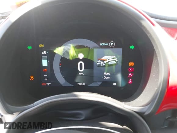 ✅ 2024 FIAT 500e INSPI(RED) • VIN: ZFAFFAA47RX214981 • Lot: 43099307. Listed on IAAI with 7,527 mi. Free auction sales archive from the USA and detailed vehicle history report at DreamBid. Image 17.