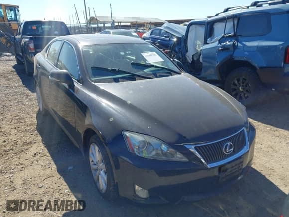 ✅ 2010 Lexus IS 250 • VIN: JTHCF5C2XA5043480 • Lot: 43600106. Listed on IAAI with 142,461 mi. Free auction sales archive from the USA and detailed vehicle history report at DreamBid. Image 1.