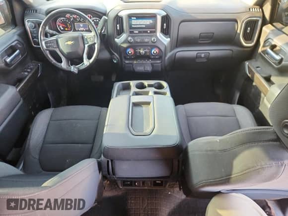 2021 Chevrolet Silverado 1500 LT z VIN 1GCPYDEK2MZ153814, wystawiony jako Copart lot #68332095 z przebiegiem 61 634 mil mil oraz Szkoda całkowita • Salvage title. Historia ofert i sprzedaży dostępna na DreamBid. Obrazek 8.