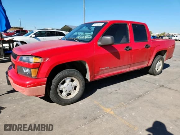 ✅ 2005 Chevrolet Colorado 1SC LS Z85 • VIN: 1GCCS136658238117 • Lot: 91257405. Listed on Copart with 223,591 mi. Free auction sales archive from the USA and detailed vehicle history report at DreamBid. Image 1.