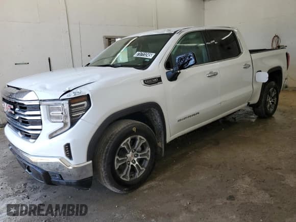✅ 2025 GMC Sierra 1500 SLT • VIN: 1GTPHDED5SZ310847 • Лот: 71711245. Опубликован ранее на Copart с пробегом 5 631 миль. Бесплатный доступ к архиву аукционных продаж из США и подробный отчёт об истории автомобиля на DreamBid. Изображение 1.