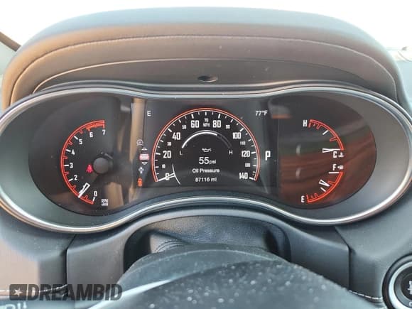 ✅ 2017 Dodge Durango Citadel • VIN: 1C4SDHET8HC957839 • Lot: 85302525. Listed on Copart with 87,116 mi. Free auction sales archive from the USA and detailed vehicle history report at DreamBid. Image 9.