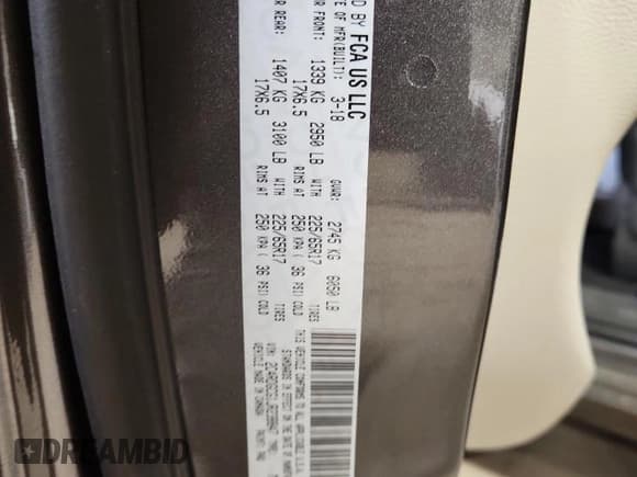 ✅ 2018 Dodge Grand Caravan SXT • VIN: 2C4RDGCG1JR238847 • Lot: 90864705. Wystawiony na Copart z przebiegiem 121 212 mil. Bezpłatny archiwum sprzedaży aukcyjnych z USA i szczegółowy raport historii pojazdu na DreamBid. Zdjęcie 13.