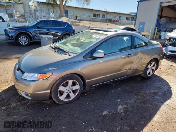 ✅ 2006 Honda Civic EX • VIN: 2HGFG128X6H544980 • Лот: 90050505. Опубликован ранее на Copart с пробегом 155 350 миль. Бесплатный доступ к архиву аукционных продаж из США и подробный отчёт об истории автомобиля на DreamBid. Изображение 1.