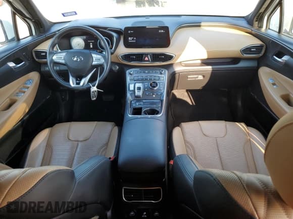 ✅ 2021 Hyundai Santa Fe Calligraphy • VIN: 5NMS5DAL0MH355881 • Lot: 59226954. Wystawiony na Copart z przebiegiem 14 349 mil. Bezpłatny archiwum sprzedaży aukcyjnych z USA i szczegółowy raport historii pojazdu na DreamBid. Zdjęcie 8.