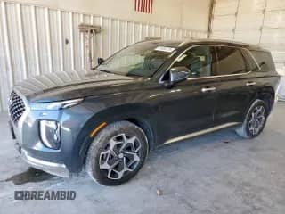 2022 Hyundai Palisade Calligraphy с VIN KM8R7DHE1NU407413, выставлен на аукционе Copart как лот 81603725 с пробегом 42 930 миль миль и Списание • Salvage title. История ставок и продаж доступна на DreamBid. Изображение 1.