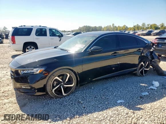✅ 2019 Honda Accord Sport • VIN: 1HGCV1F3XKA171827 • Lot: 91179605. Wystawiony na Copart z przebiegiem 73 036 mil. Bezpłatny archiwum sprzedaży aukcyjnych z USA i szczegółowy raport historii pojazdu na DreamBid. Zdjęcie 1.