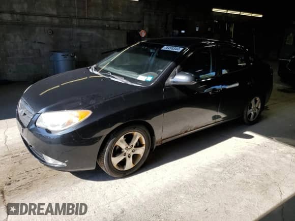 2008 Hyundai Elantra GLS z VIN KMHDU46D58U500257, wystawiony jako Copart lot #76498344 z przebiegiem 178 161 mil mil oraz Szkoda całkowita • Salvage title. Historia ofert i sprzedaży dostępna na DreamBid. Obrazek 1.