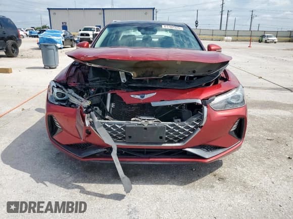✅ 2019 Genesis G70 Advanced • VIN: KMTG34LA2KU031118 • Lot: 61782325. Listed on Copart with 73,843 mi. Free auction sales archive from the USA and detailed vehicle history report at DreamBid. Image 5.
