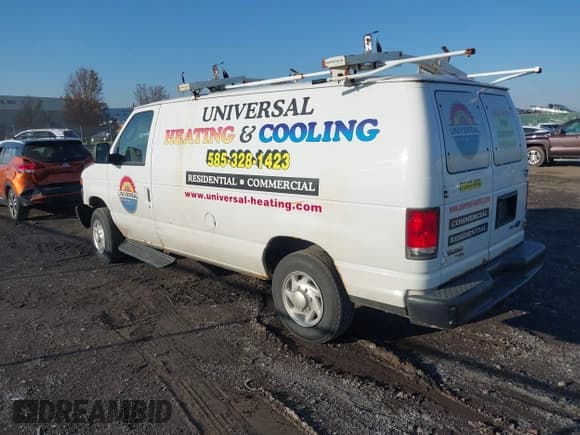 ✅ 2014 Ford Econoline Cargo Commercial • VIN: 1FTNE1EW1EDA74974 • Лот: 43708734. Опубликован ранее на IAAI с пробегом 260 649 миль. Бесплатный доступ к архиву аукционных продаж из США и подробный отчёт об истории автомобиля на DreamBid. Изображение 3.