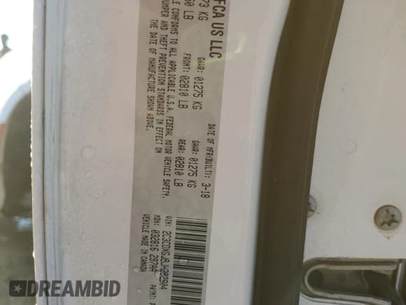 ✅ 2018 Dodge Charger R/T Scat Pack • VIN: 2C3CDXGJ8JH282804 • Lot: 71560795. Listed on Copart with 151,284 mi. Free auction sales archive from the USA and detailed vehicle history report at DreamBid. Image 12.