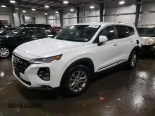 2019 Hyundai Santa Fe SE z VIN 5NMS2CAD6KH121639, wystawiony jako Copart lot #70541702 z przebiegiem 31 689 mil mil oraz . Historia ofert i sprzedaży dostępna na DreamBid. Obrazek 1.