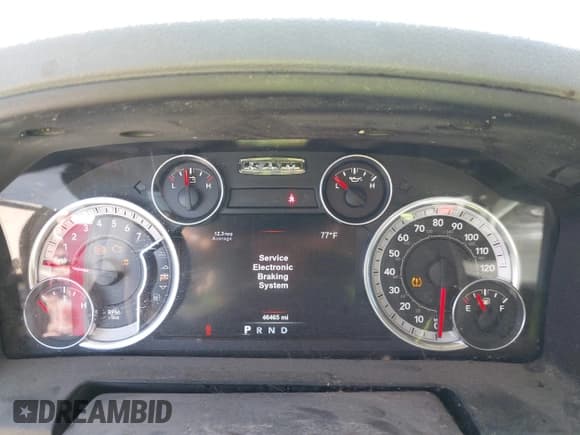 ✅ 2015 Ram 1500 Lone Star • VIN: 1C6RR6LT7FS676407 • Lot: 43641087. Listed on IAAI with 46,465 mi. Free auction sales archive from the USA and detailed vehicle history report at DreamBid. Image 7.