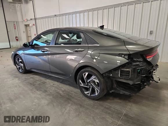 2025 Hyundai Elantra SEL Convenience с VIN KMHLS4DG8SU024009, выставлен на аукционе Copart как лот 90807425 с пробегом 9 698 миль миль и Чистый • Clean title. История ставок и продаж доступна на DreamBid. Изображение 2.