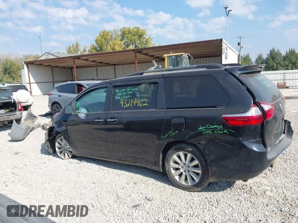✅ 2016 Toyota Sienna XLE • VIN: 5TDDK3DC7GS130415 • Lot: 43214462. Listed on IAAI with 191,390 mi. Free auction sales archive from the USA and detailed vehicle history report at DreamBid. Image 14.