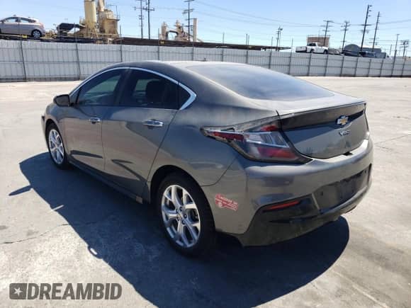 2017 Chevrolet Volt Premier z VIN 1G1RD6S54HU217698, wystawiony jako Copart lot #64864163 z przebiegiem 56 084 mil mil oraz . Historia ofert i sprzedaży dostępna na DreamBid. Obrazek 2.