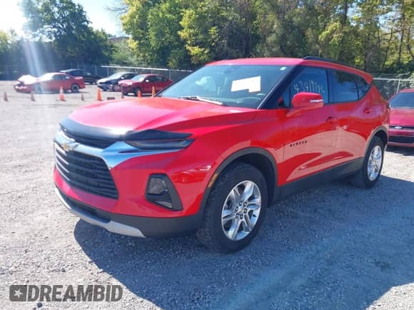 2022 Chevrolet Blazer LT z VIN 3GNKBCR41NS128247, wystawiony jako IAAI lot #43419742 z przebiegiem 73 263 mil mil oraz . Historia ofert i sprzedaży dostępna na DreamBid. Obrazek 18.