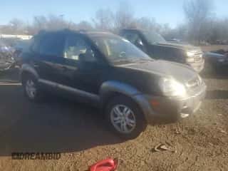 2006 Hyundai Tucson GLS z VIN KM8JN12D96U321091, wystawiony jako Copart lot #80497024 z przebiegiem 144 430 mil mil oraz Czysty tytuł • Clean title. Historia ofert i sprzedaży dostępna na DreamBid. Obrazek 4.