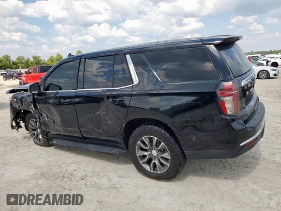 2023 Chevrolet Tahoe Commercial z VIN 1GNSKLED3PR157406, wystawiony jako Copart lot #84457885 z przebiegiem 27 083 mil mil oraz Szkoda całkowita • Salvage title. Historia ofert i sprzedaży dostępna na DreamBid. Obrazek 2.