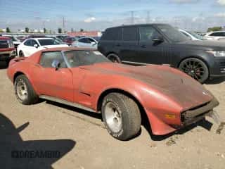 1974 Chevrolet Corvette с VIN 1Z37J4S400966, выставлен на аукционе Copart как лот 81188995 с пробегом 60 529 миль миль и Чистый • Clean title. История ставок и продаж доступна на DreamBid. Изображение 4.