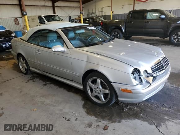 ✅ 2002 Mercedes-Benz CLK 320/430 • VIN: WDBLK70G92T123342 • Lot: 55802905. Listed on Copart with 93,991 mi. Free auction sales archive from the USA and detailed vehicle history report at DreamBid. Image 4.