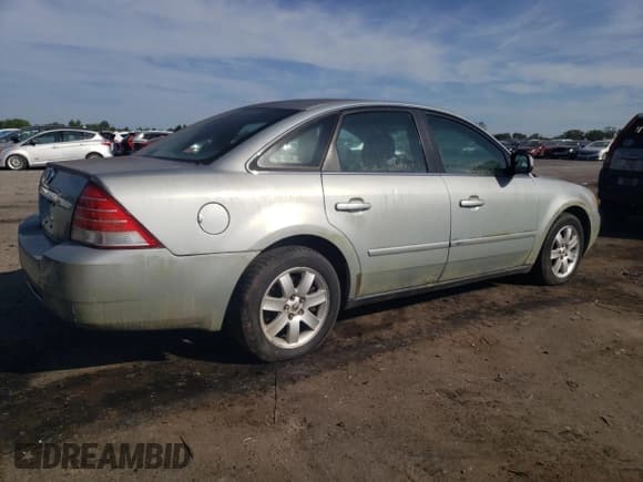 ✅ 2006 Mercury Montego Luxury • VIN: 1MEFM40116G601835 • Lot: 85929224. Listed on Copart with Not provided. Free auction sales archive from the USA and detailed vehicle history report at DreamBid. Image 3.