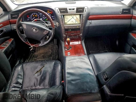 ✅ 2008 Lexus LS 460 • VIN: JTHBL46F185056531 • Lot: 93931645. Listed on Copart with 164,989 mi. Free auction sales archive from the USA and detailed vehicle history report at DreamBid. Image 8.