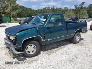 1998 Chevrolet Silverado 1500 with VIN 1GCEC14W1WZ113848, listed as a Copart auction lot 52351665 with 191,802 mi miles and Salvage title. Bid and sale history available at DreamBid. Image 1.