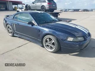 ✅ 2003 Ford Mustang Standard • VIN: 1FAFP404X3F335550 • Lot: 43474146. Listed on IAAI with 89,455 mi. Free auction sales archive from the USA and detailed vehicle history report at DreamBid. Image 1.