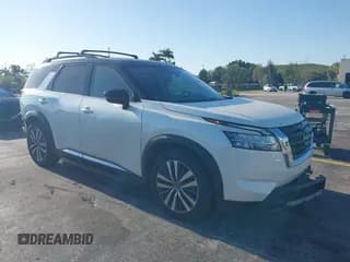 ✅ 2022 Nissan Pathfinder Platinum • VIN: 5N1DR3DG2NC248445 • Lot: 41966677. Listed on IAAI with 36,322 mi. Free auction sales archive from the USA and detailed vehicle history report at DreamBid. Image 1.