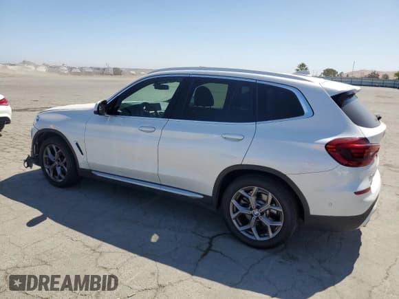 ✅ 2021 BMW X3 xDrive30i • VIN: 5UXTY5C09M9F37225 • Лот: 62200725. Опубликован ранее на Copart с пробегом 57 303 миль. Бесплатный доступ к архиву аукционных продаж из США и подробный отчёт об истории автомобиля на DreamBid. Изображение 2.