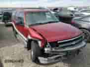 1997 Chevrolet Blazer LS with VIN 1GNDT13W5V2245085, listed as a Copart auction lot 75058904 with 272,777 mi miles and Salvage title. Bid and sale history available at DreamBid. Image 4.