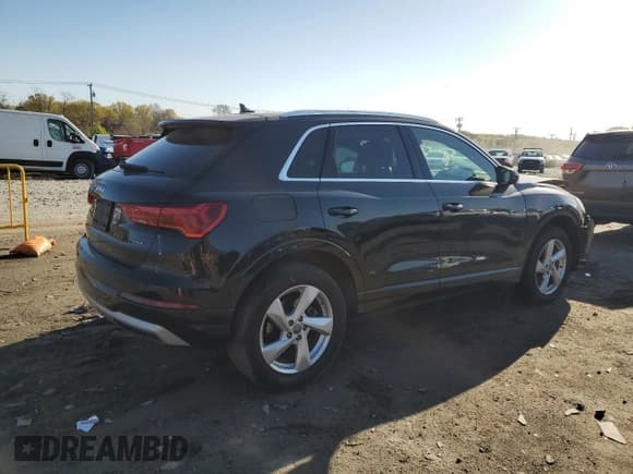✅ 2020 Audi Q3 Premium • VIN: WA1AECF34L1024819 • Lot: 53194995. Listed on Copart with 109,523 mi. Free auction sales archive from the USA and detailed vehicle history report at DreamBid. Image 3.