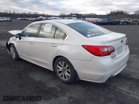 ✅ 2015 Subaru Legacy Premium • VIN: 4S3BNAF69F3046557 • Lot: 43762525. Listed on IAAI with 179,948 mi. Free auction sales archive from the USA and detailed vehicle history report at DreamBid. Image 3.