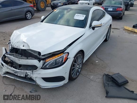 ✅ 2017 Mercedes-Benz C 300 • VIN: WDDWJ4JB2HF394954 • Lot: 42071770. Listed on IAAI with 94,804 mi. Free auction sales archive from the USA and detailed vehicle history report at DreamBid. Image 2.
