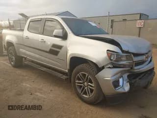 ✅ 2019 Chevrolet Colorado 4WD Work Truck • VIN: 1GCGTBEN5K1236257 • Lot: 43378165. Listed on IAAI with 61,021 mi. Free auction sales archive from the USA and detailed vehicle history report at DreamBid. Image 1.