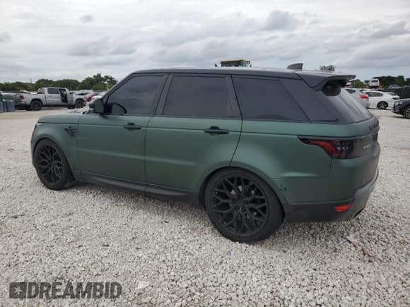 ✅ 2018 Land Rover Range Rover Sport SE • VIN: SALWG2RKXJA400660 • Lot: 91018315. Listed on Copart with 117,070 mi. Free auction sales archive from the USA and detailed vehicle history report at DreamBid. Image 2.