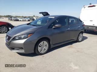 ✅ 2022 Nissan LEAF S • VIN: 1N4AZ1BV7NC555709 • Lot: 89576945. Listed on Copart with 41,431 mi. Free auction sales archive from the USA and detailed vehicle history report at DreamBid. Image 1.