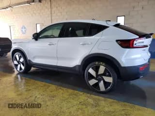 ✅ 2023 Volvo C40 Ultimate • VIN: YV4ED3GM2P2061382 • Lot: 76243593. Listed on Copart with 21,417 mi. Free auction sales archive from the USA and detailed vehicle history report at DreamBid. Image 2.