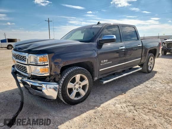2014 Chevrolet Silverado 1500 LT с VIN 3GCPCREC6EG223420, выставлен на аукционе Copart как лот 81143515 с пробегом 119 658 миль миль и Списание • Salvage title. История ставок и продаж доступна на DreamBid. Изображение 1.