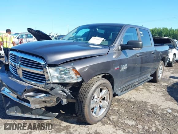 ✅ 2019 Ram 1500 SLT • VIN: 1C6RR6TT8KS722062 • Lot: 42498927. Listed on IAAI with 96,359 mi. Free auction sales archive from the USA and detailed vehicle history report at DreamBid. Image 2.