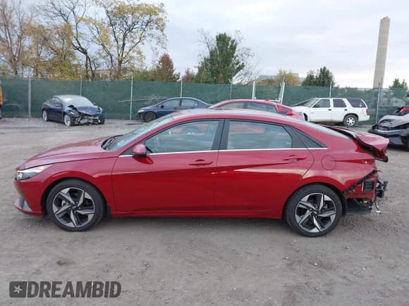 ✅ 2023 Hyundai Elantra Limited • VIN: KMHLN4AJ9PU041674 • Lot: 43568202. Listed on IAAI with 76,230 mi. Free auction sales archive from the USA and detailed vehicle history report at DreamBid. Image 15.